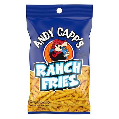 Andy Capp’s Hot Fries – Spicy Corn Snacks (3 oz, 7 Pack)