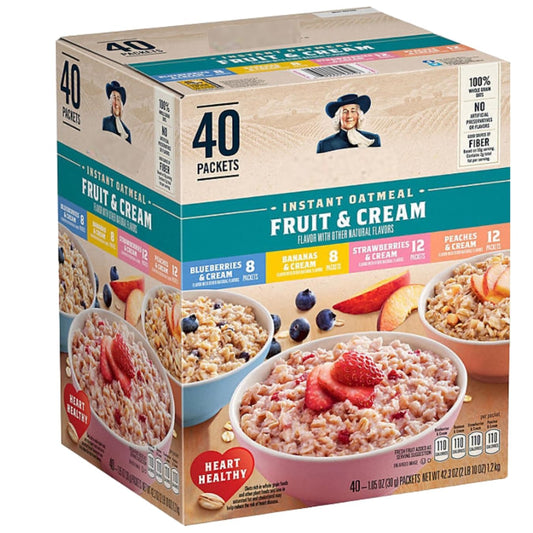 Instant Oatmeal Variety Pack – 40 Pack (42.3 oz)